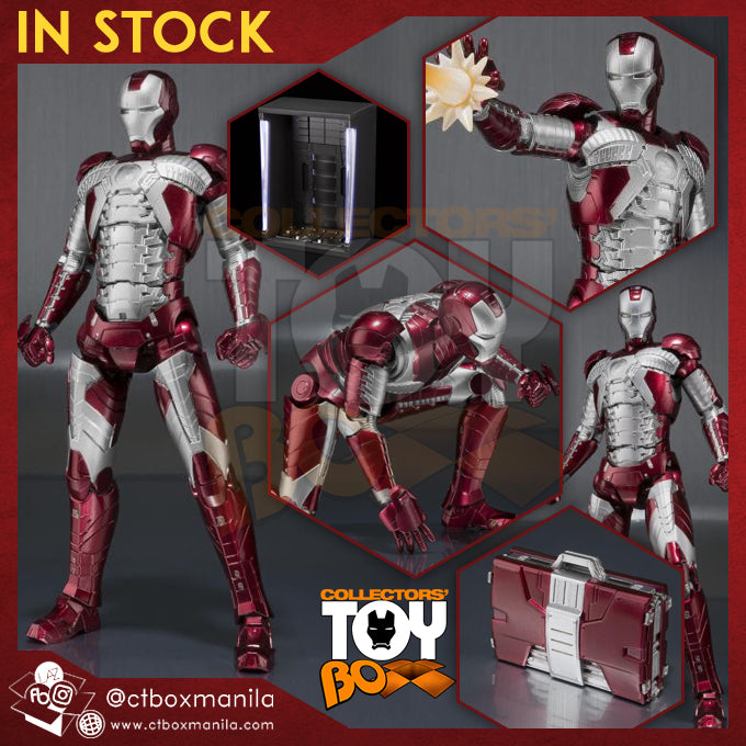 SH Figuarts Marvel Iron Man Mark 5 With Hall of Armor