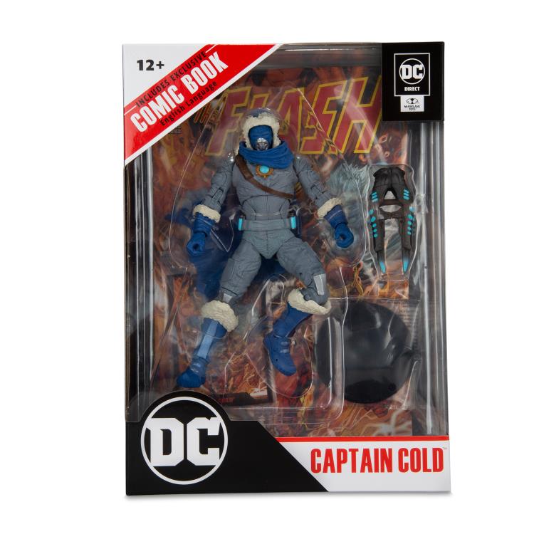 McFarlane Toys DC Direct Page Punchers The Flash - Captain Cold with Comic