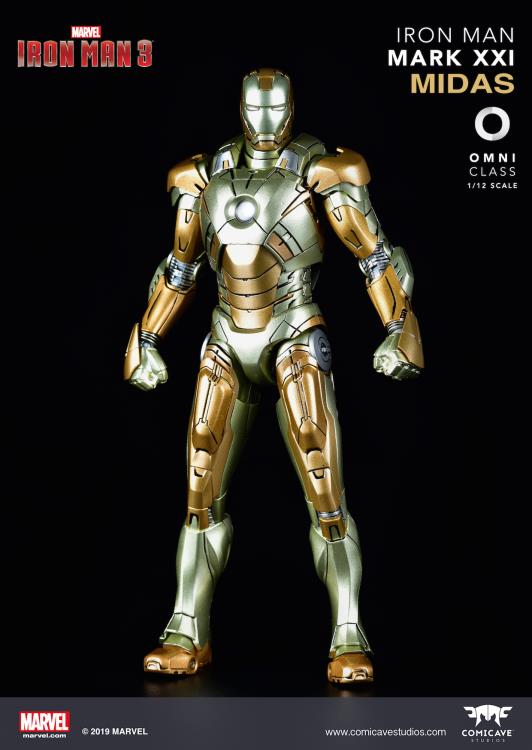 Comicave Omni Class 1/12 Marvel Iron Man Mark 21 Midas