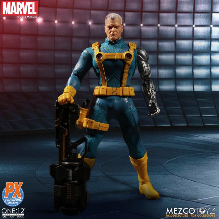 Mezco One:12 Collective Marvel X-Men Cable Preview Exclusive