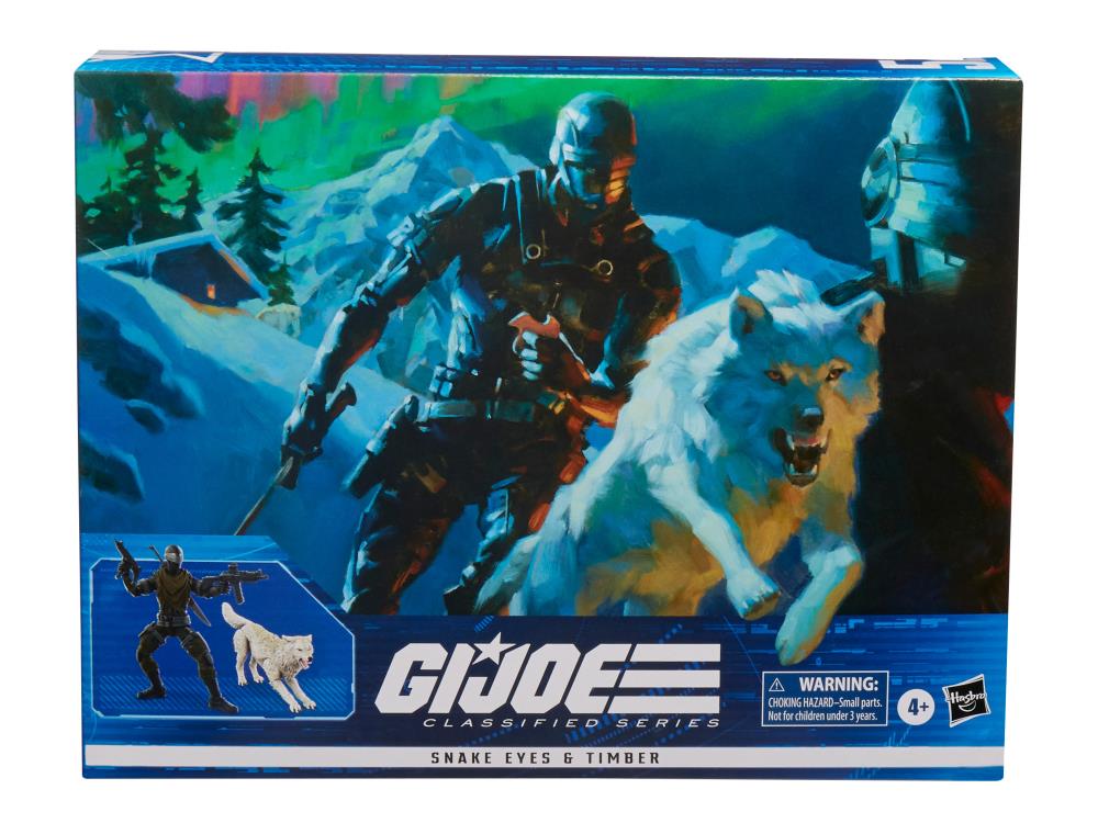 Hasbro GIJoe Classified Snake Eyes & Timber (Ver.2)