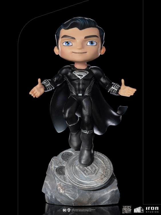 Iron Studios Mini Co DC Justice League Superman Black Suit