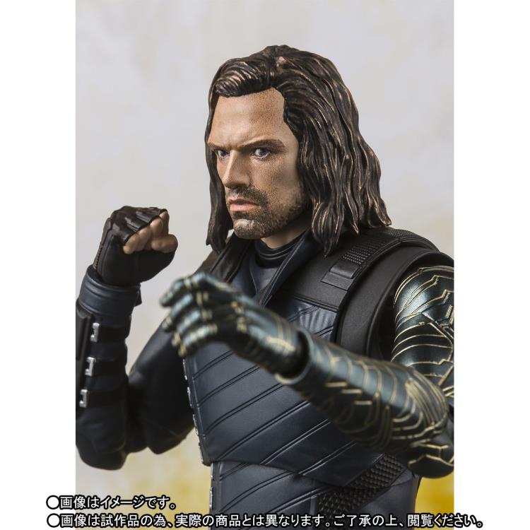 SH Figuarts Avengers Infinity War Winter Soldier Bucky with Tamashii Impact Effect