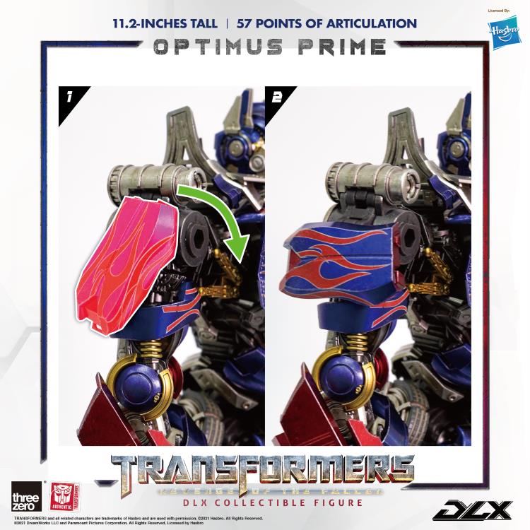 Threezero DLX Transformers Revenge of the Fallen Optimus Prime