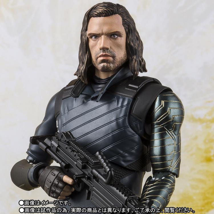 SH Figuarts Avengers Infinity War Winter Soldier Bucky with Tamashii Impact Effect