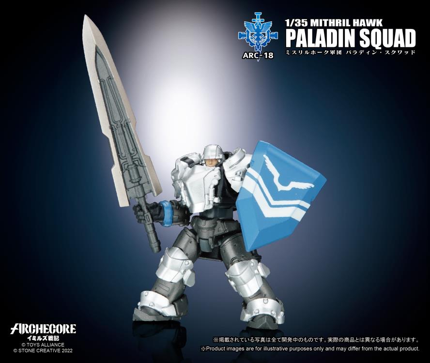 Toys Alliance Archecore ARC-18 Mithril Hawk Paladin Squad