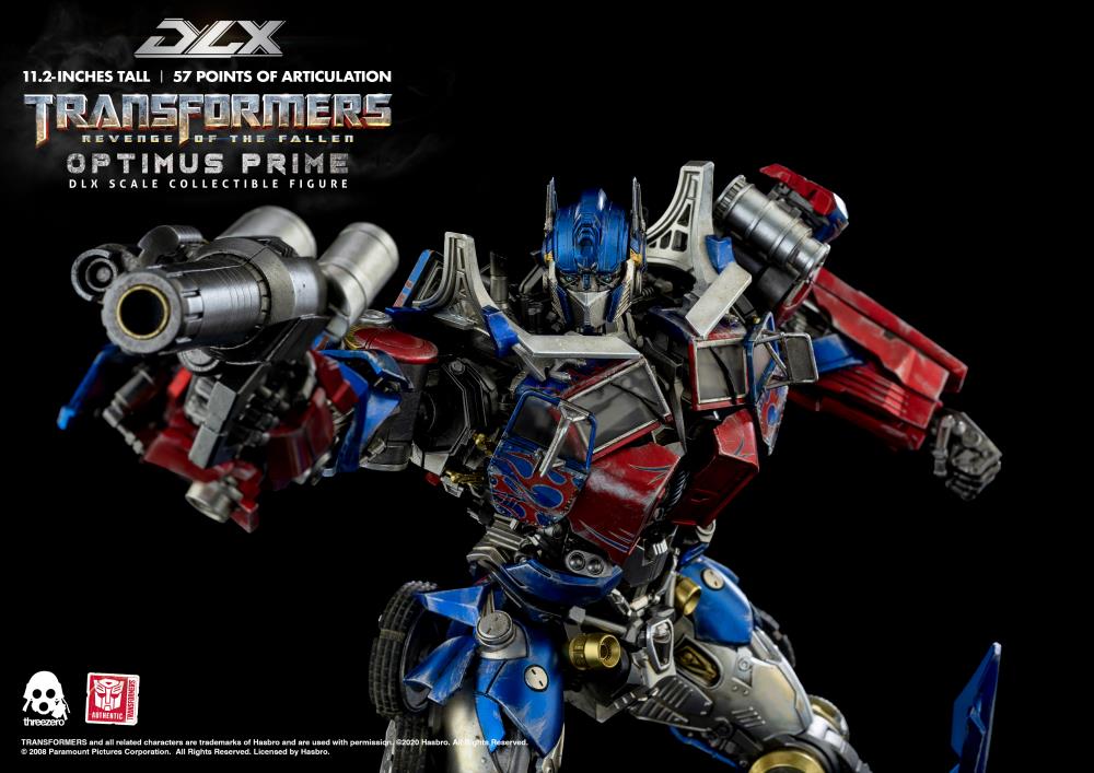 Threezero DLX Transformers Revenge of the Fallen Optimus Prime