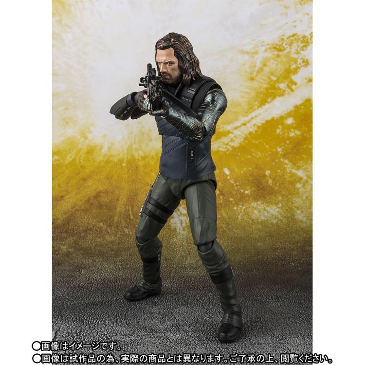 SH Figuarts Avengers Infinity War Winter Soldier Bucky with Tamashii Impact Effect