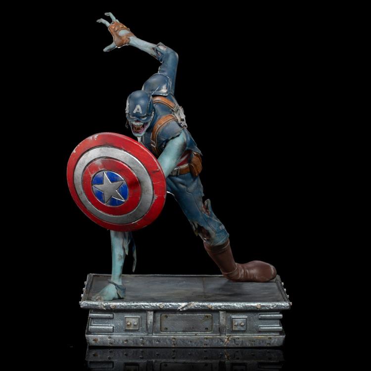 Iron Studios Art Scale 1/10 Marvel What If Zombie Captain America