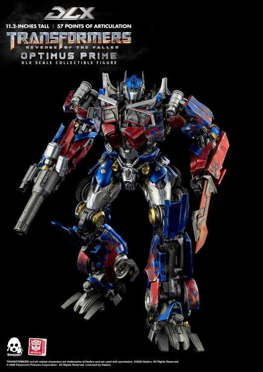 Threezero DLX Transformers Revenge of the Fallen Optimus Prime