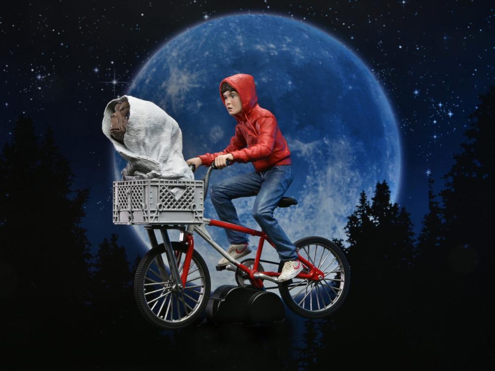 Neca E.T. 40th Anniversary - Elliot & E.T. on Bicycle – Collectors Toy Box