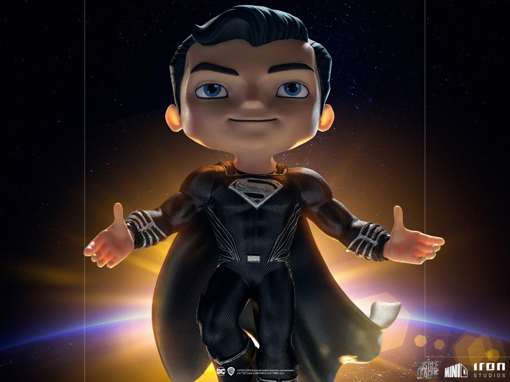 Iron Studios Mini Co DC Justice League Superman Black Suit