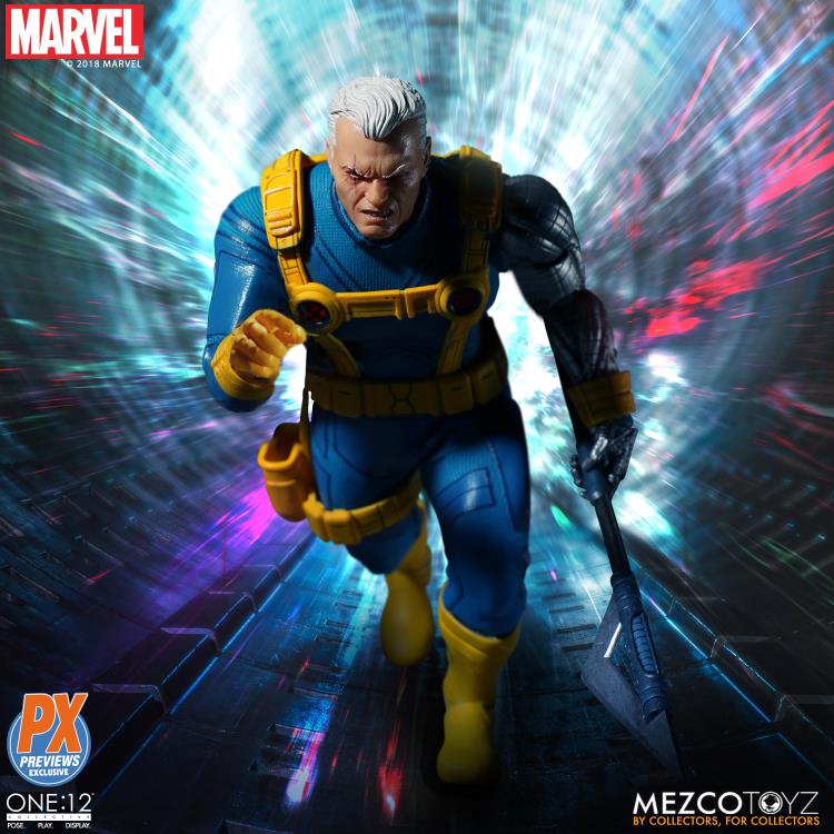 Mezco One:12 Collective Marvel X-Men Cable Preview Exclusive