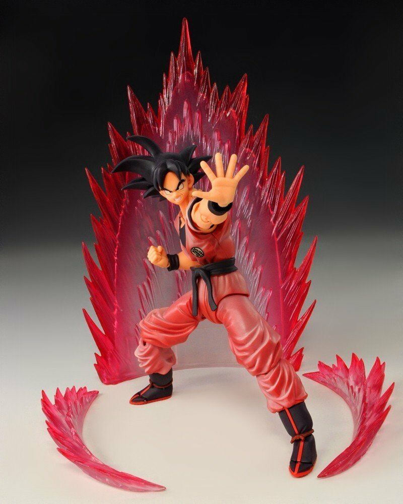 Dragon shops Ball Z S.H. Figuarts 2015 SDCC Son Goku and KAIOHKEN bundle