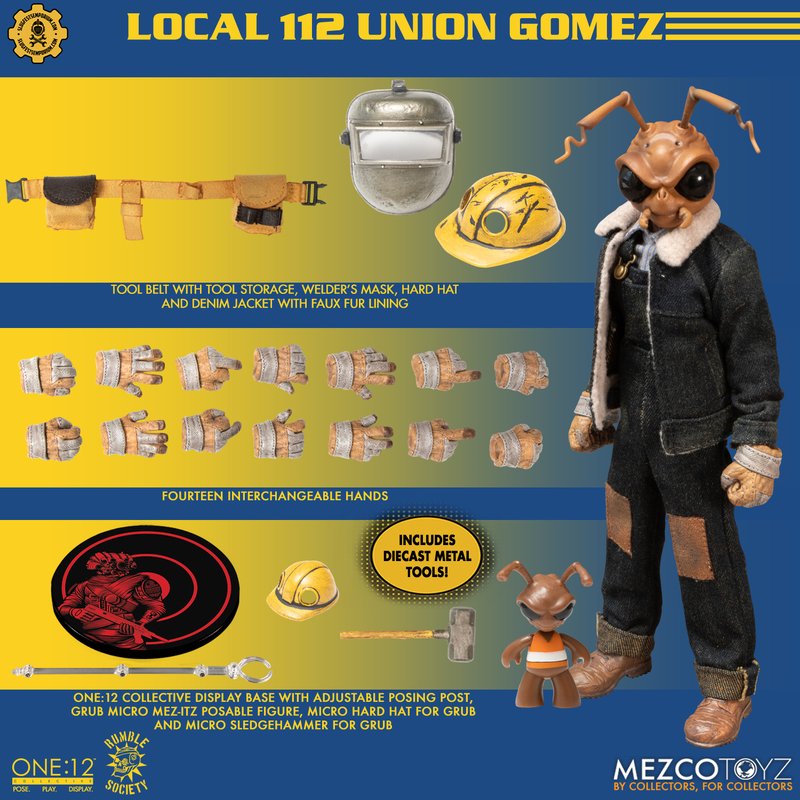 Mezco One:12 Collective - Local 112 Union Gomez