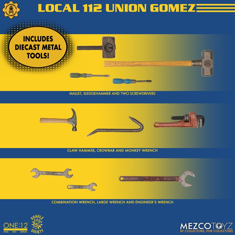 Mezco One:12 Collective - Local 112 Union Gomez